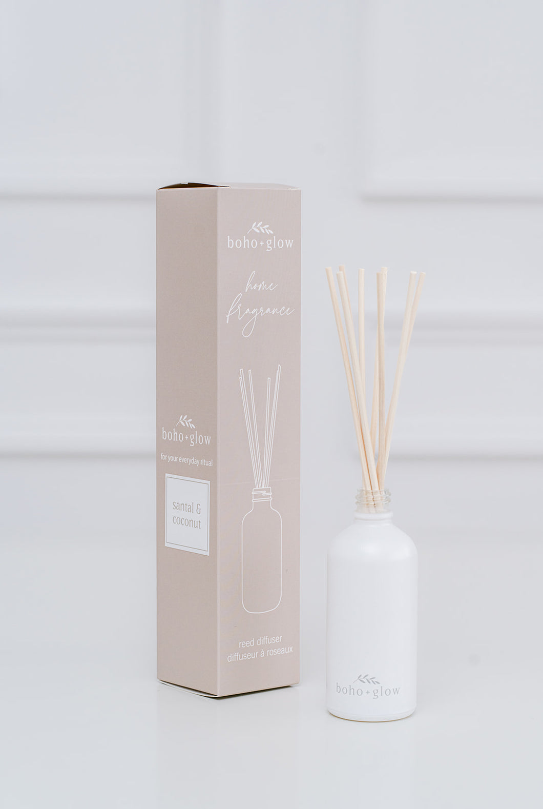 santal coconut // reed diffuser