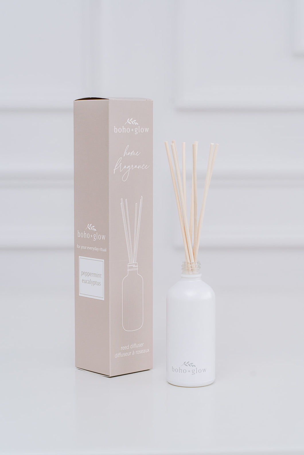 peppermint eucalyptus // reed diffuser