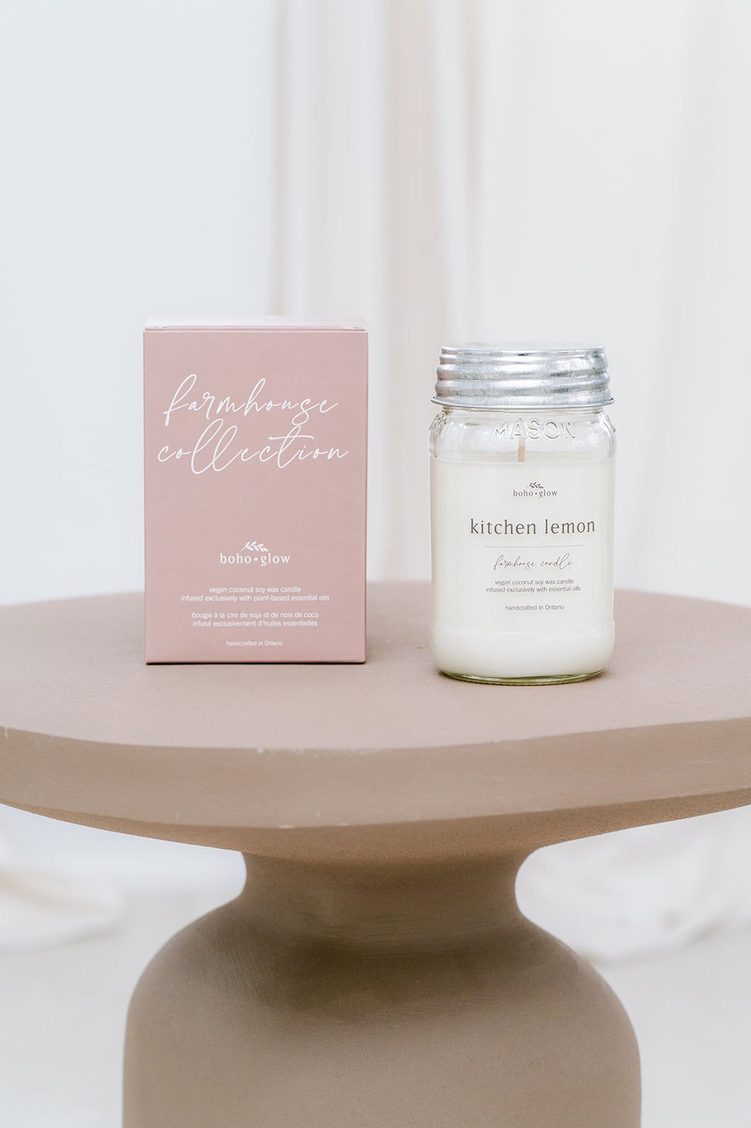 kitchen lemon // farmhouse candle