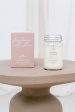 Load image into Gallery viewer, peaches &amp; cream // farmhouse candle
