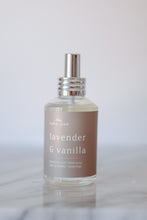 Load image into Gallery viewer, lavender vanilla // linen + room spray
