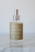 Load image into Gallery viewer, olive leaf &amp; citron // linen + room spray
