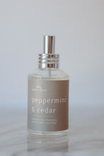 Load image into Gallery viewer, peppermint &amp; cedar // linen + room spray
