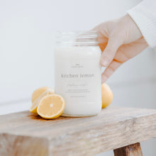 Load image into Gallery viewer, kitchen lemon // farmhouse candle
